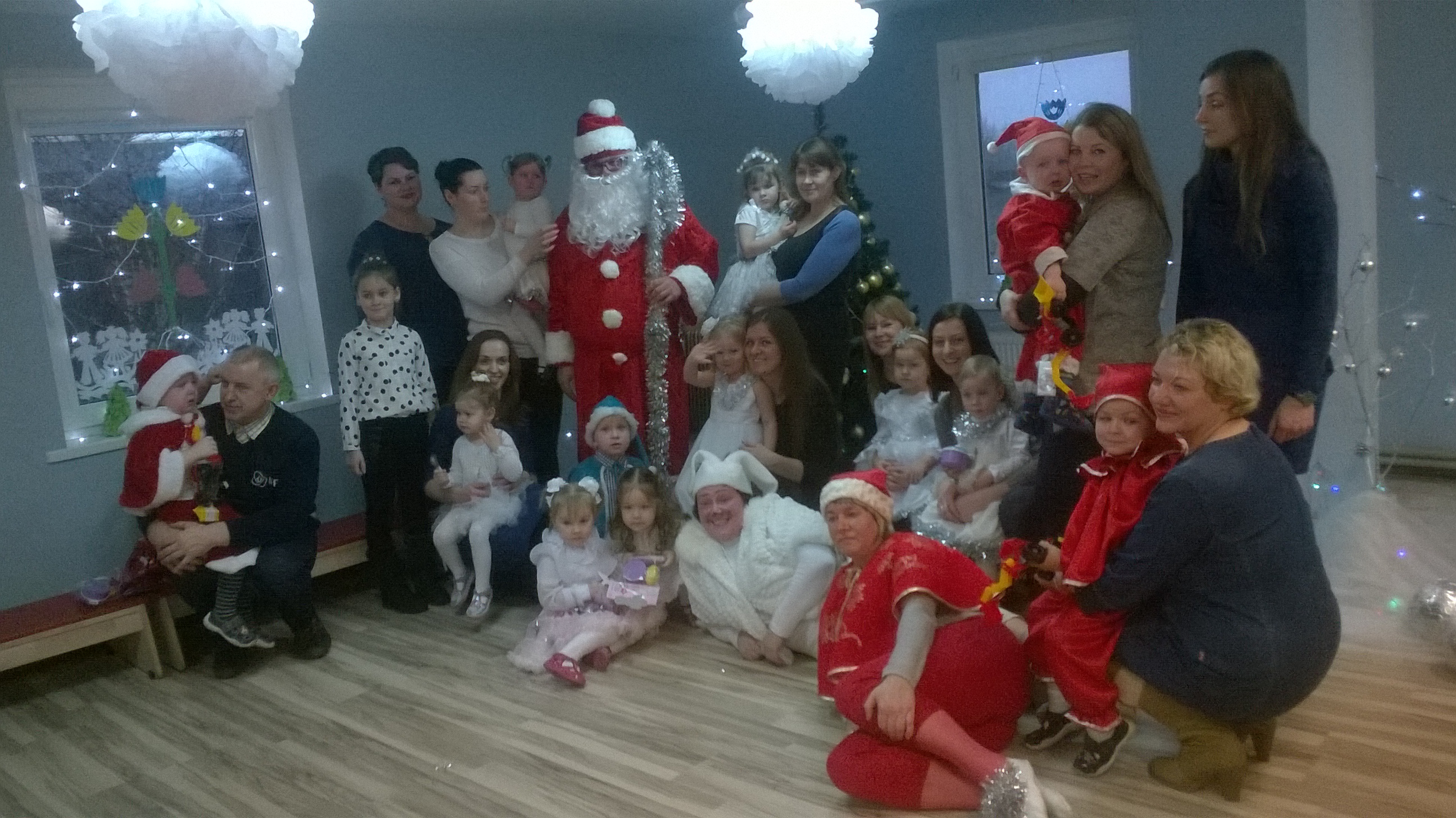 ,,Kalėdinė šventė su seneliu, snieguole ir nykštukais“